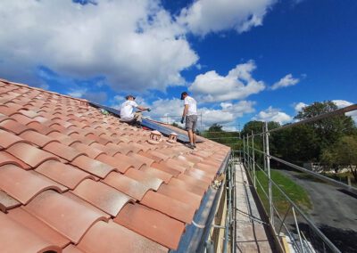 Pose panneau professionnellement