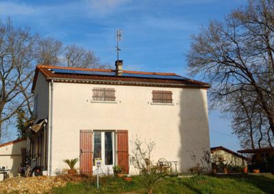 Panneaux sur toiture