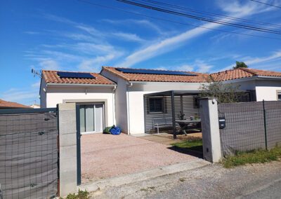 Combinaison photovoltaïque résistance électrique