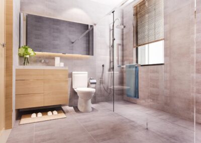 Après rénovation salle de bain